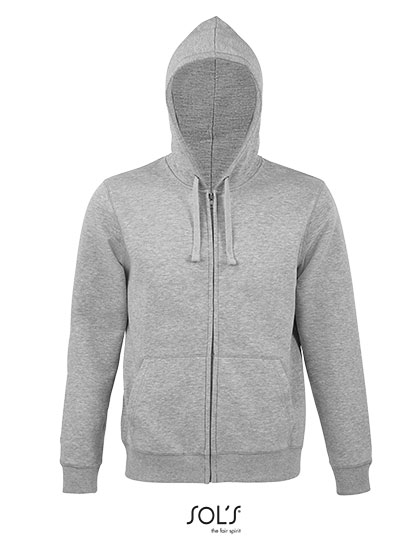 Men s Zip Hoodie Spike Cotton